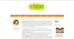 Desktop Screenshot of drnature.com